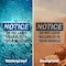 Signmission Do Not Leave Valuables In Your Vehicle, 14 in W x Rectangle, Vinyl Decal OS-2PACK-NS-D-1014-L-11299 - alternate 6